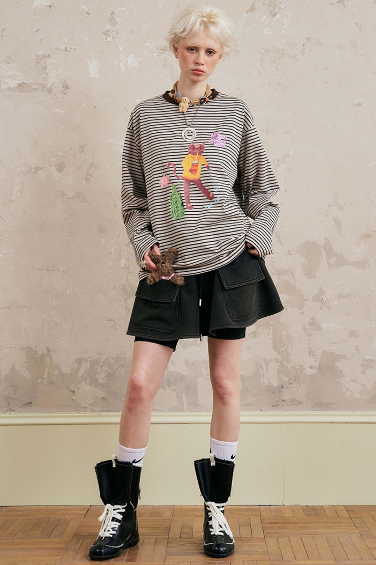 Striped Long Sleeve T-Shirt