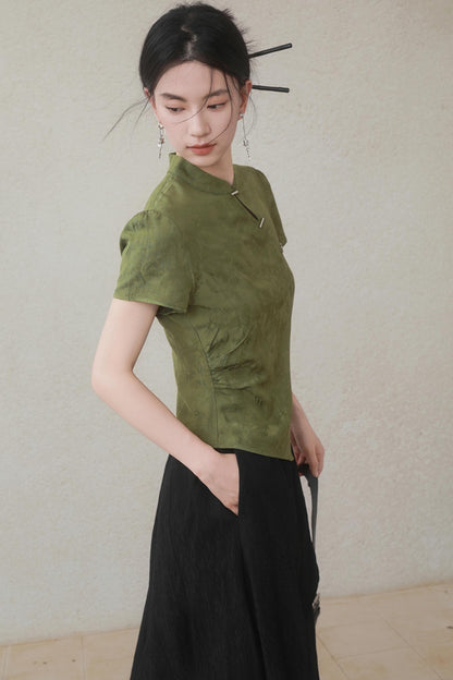 Summer Green Tea Top