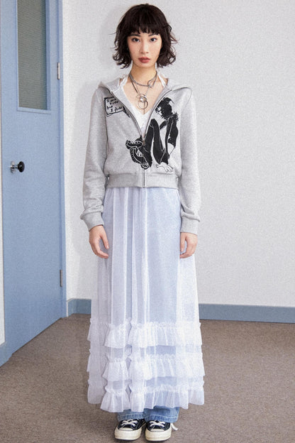 Escape Plaid Maxi Dress