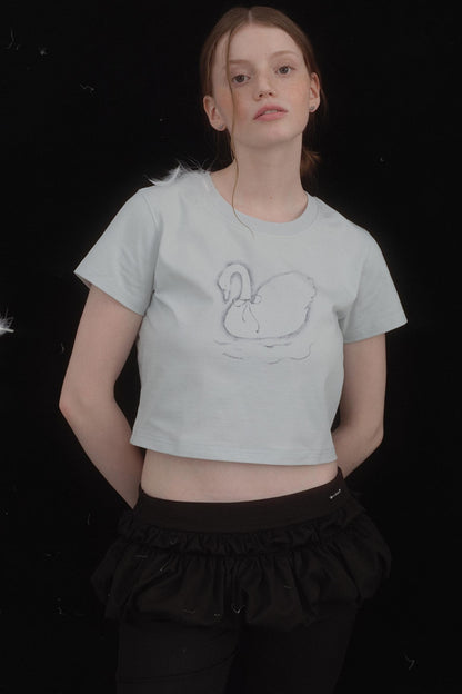 Swan Cotton Tee