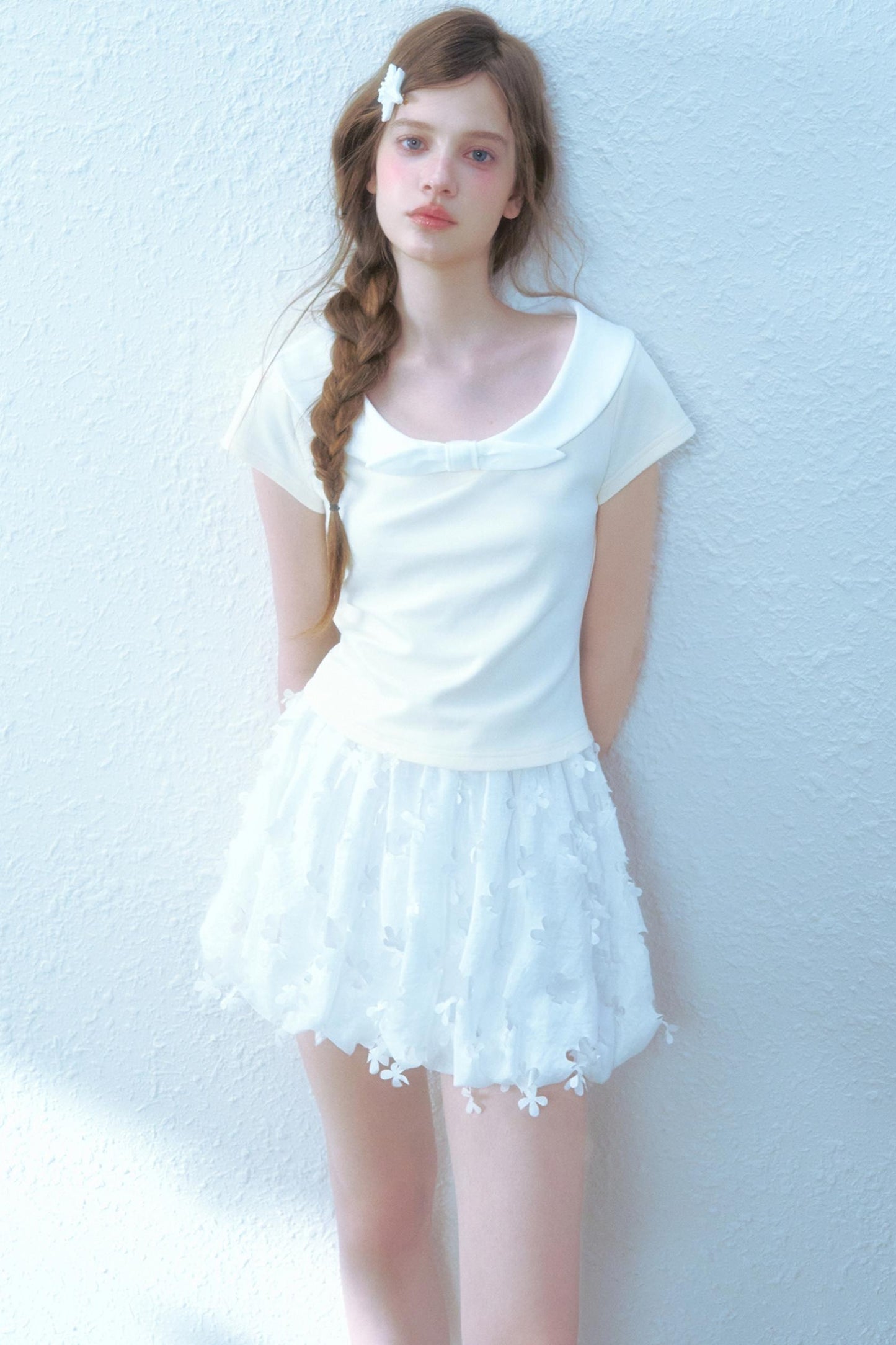 Summer Flower Pod Pants Skirt