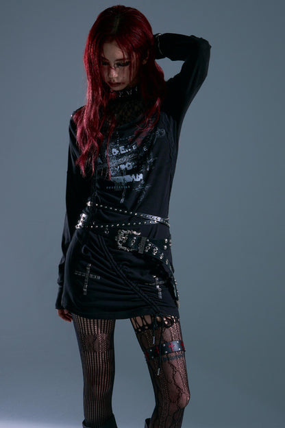 Punk Swing Lace Dress