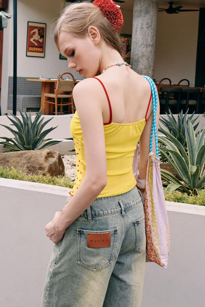 Charming Mesh Cami Top