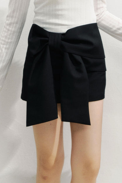 Bow Short Skirt