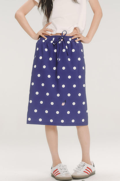 Cherry Polka Dot Skirt