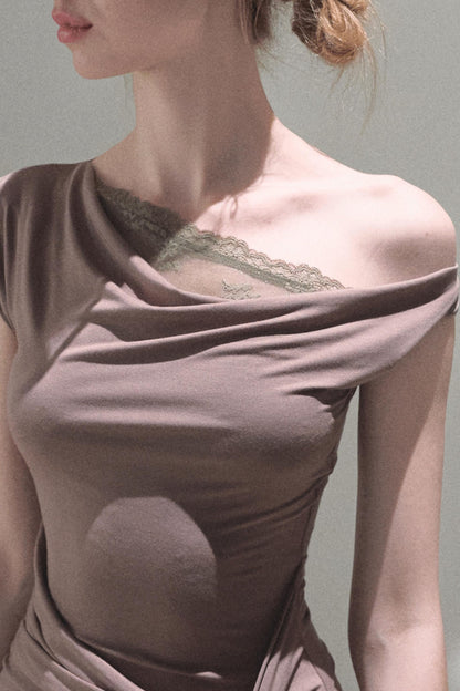 Elegant Knit Maxi Dress