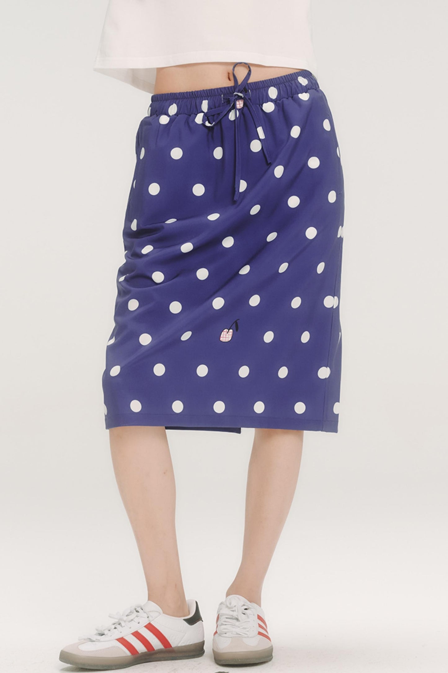 Cherry Polka Dot Skirt