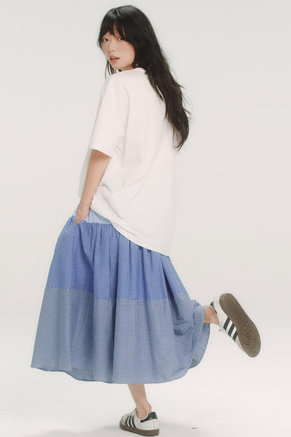 Cherry Blossom Embroidered White T-Shirt