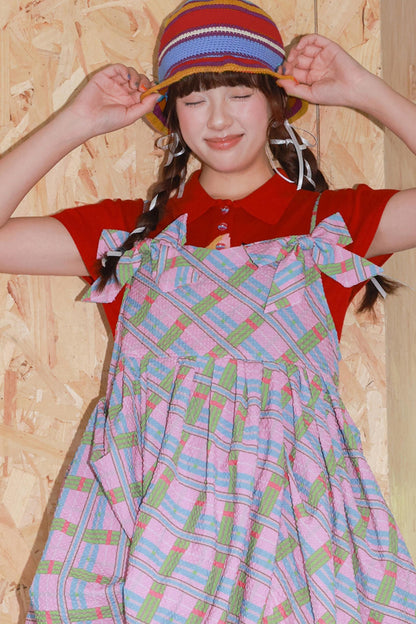 Colorful Stripe Crochet Hat