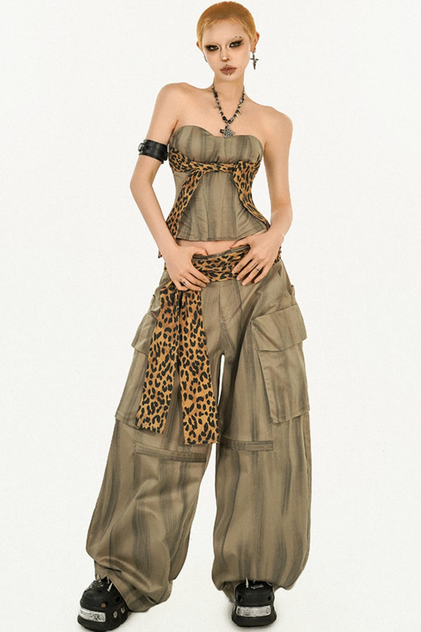 Fishbone Style Bandeau Top Set-Up