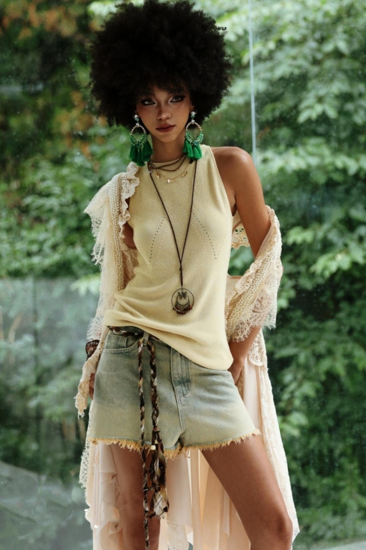 Wandering Wave Slim Fit Tank Top