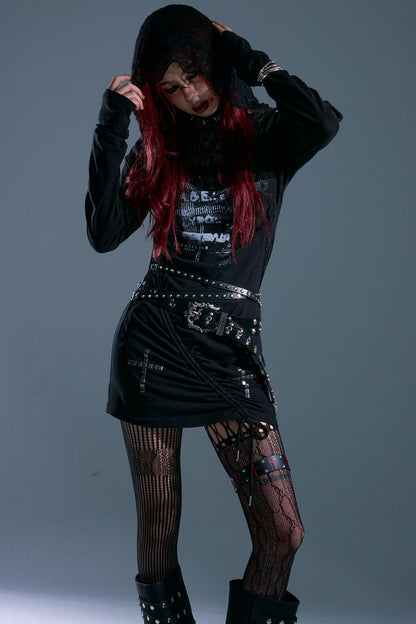 Punk Swing Lace Dress