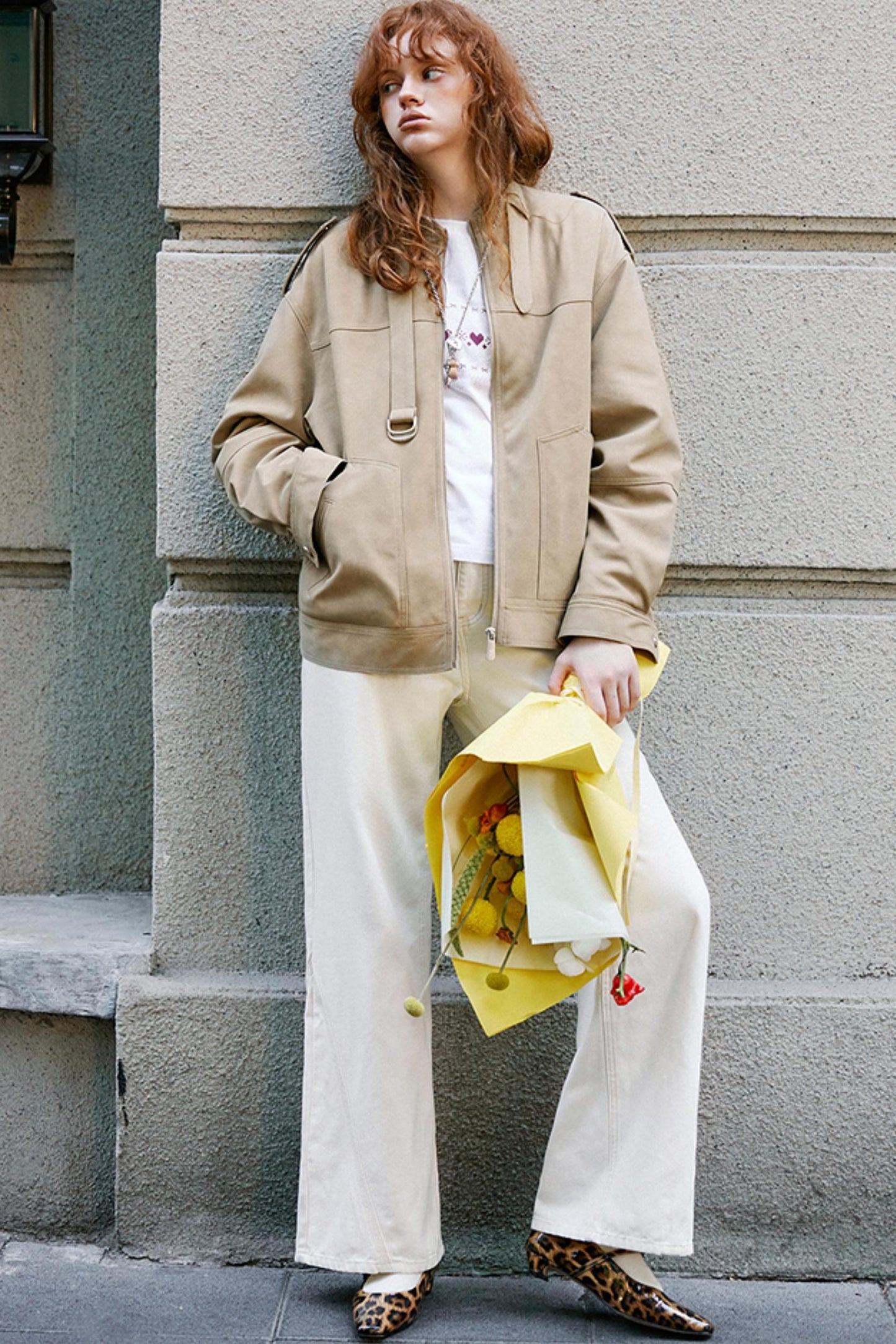 White Distressed Jeans