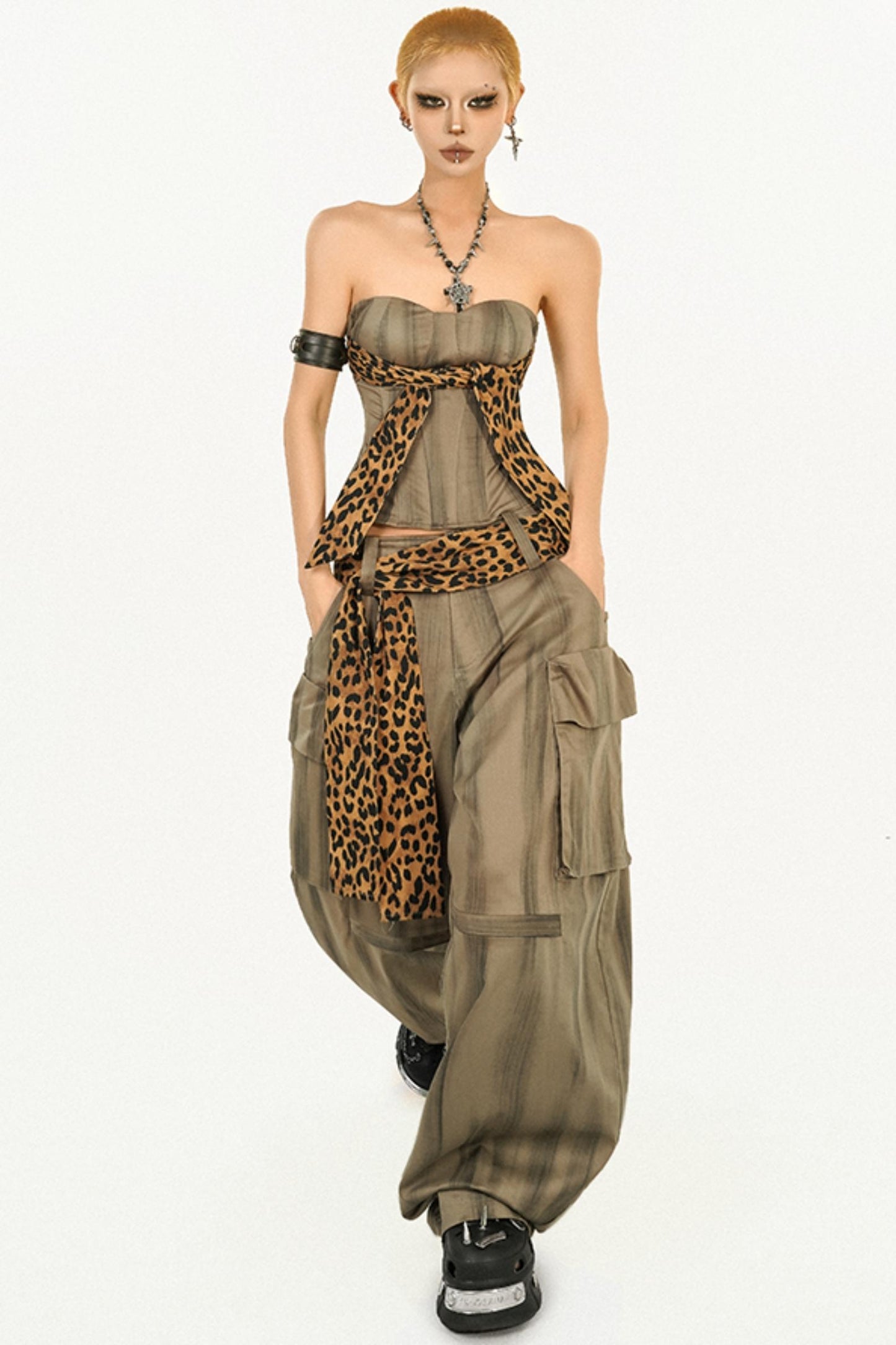 Fishbone Style Bandeau Top Set-Up