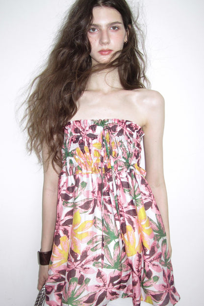 Vintage Garden Tencel Hemp Skirt