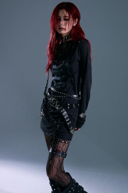 Punk Swing Lace Dress