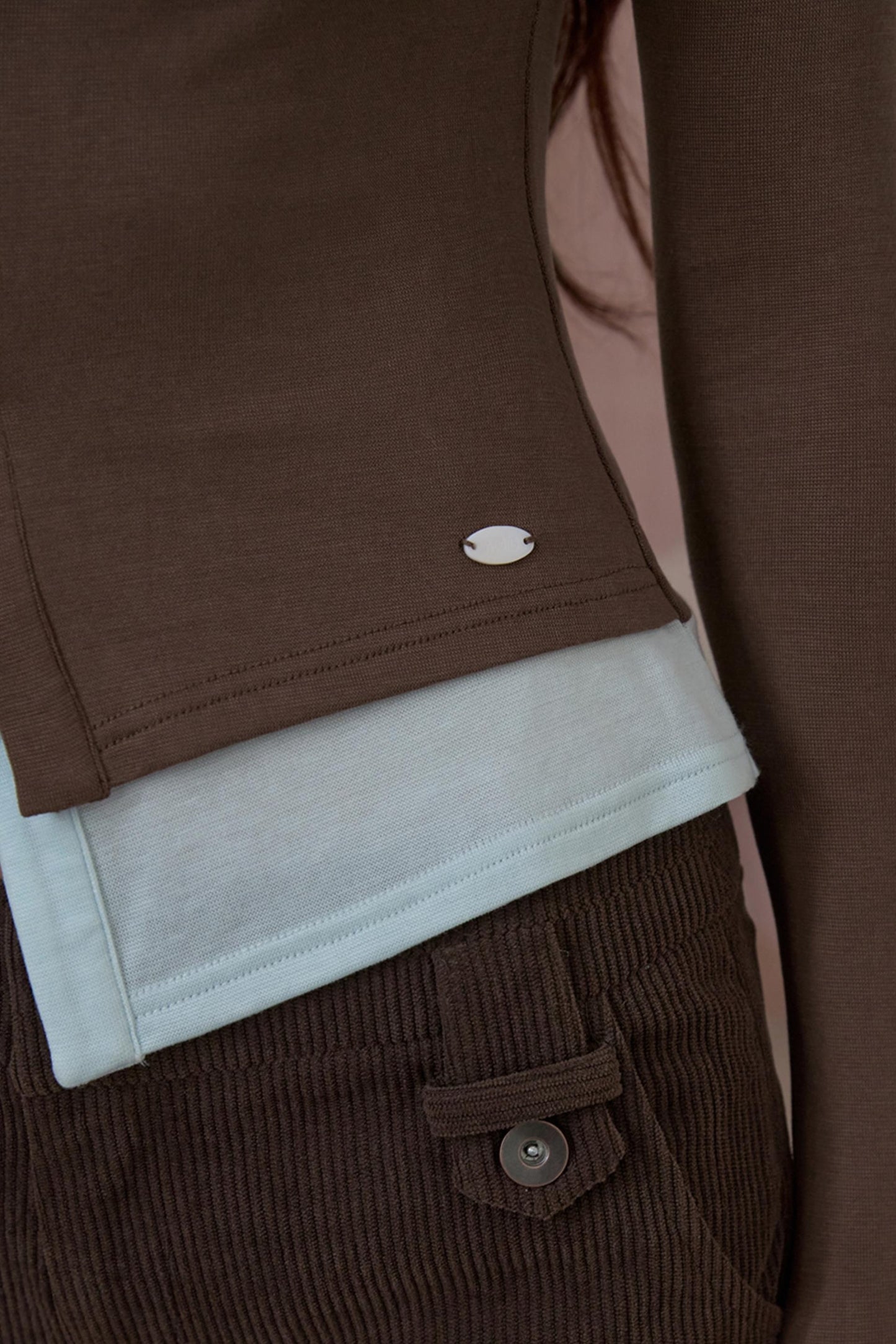 Color-Blocking Spice Girl Long Sleeve T-Shirt