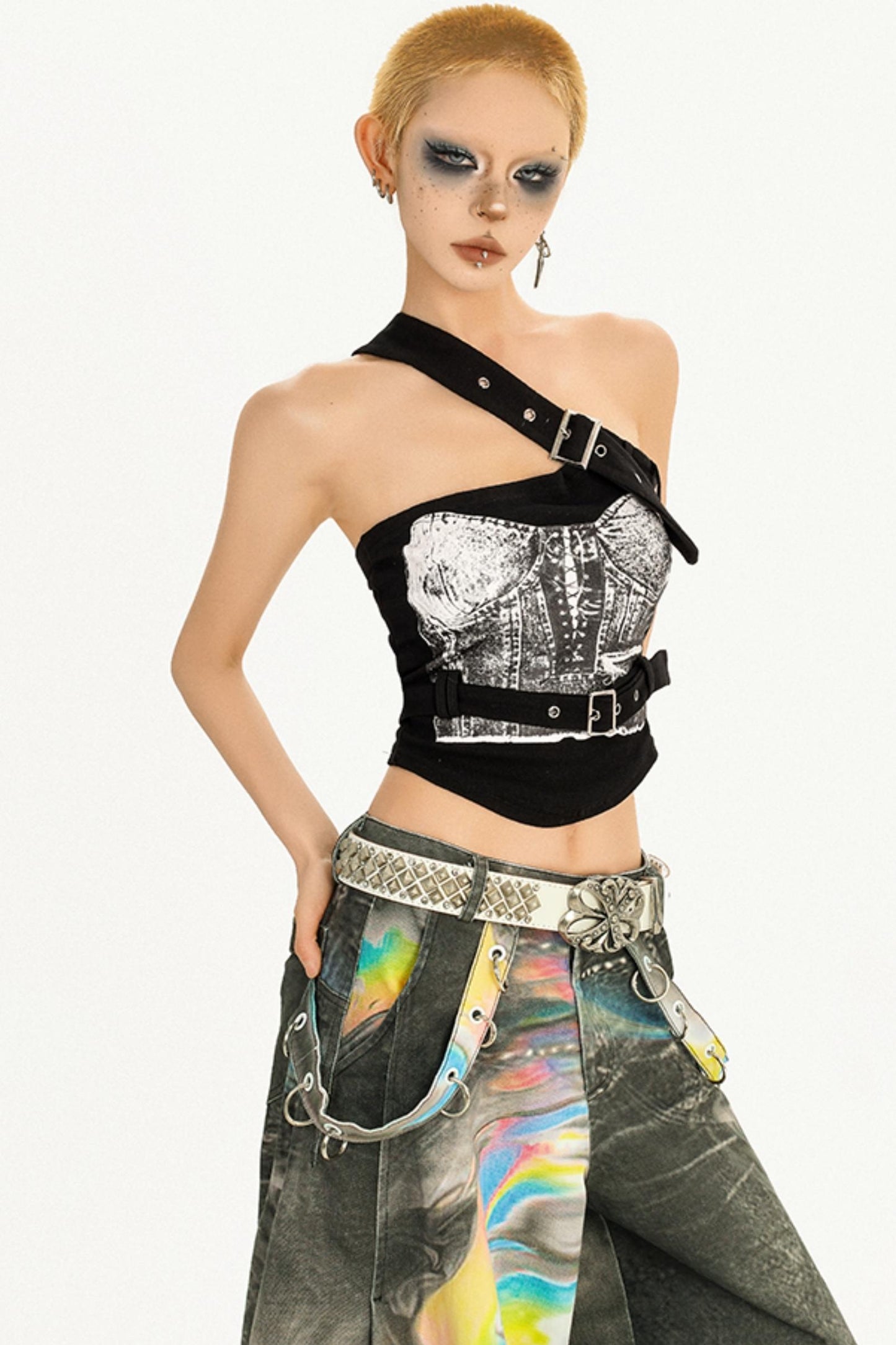 Molly Cyberpunk Bandeau Top