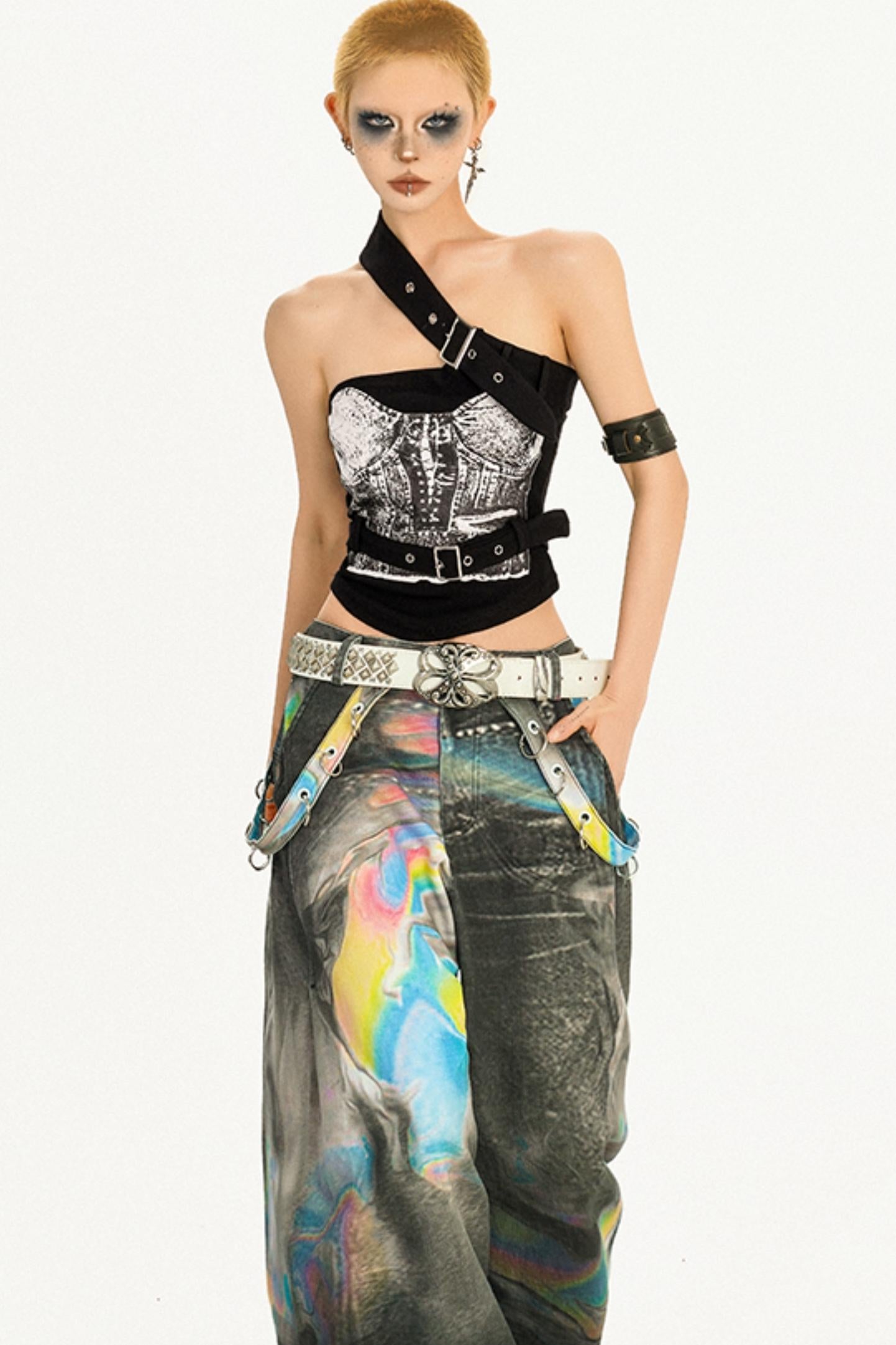 Molly Cyberpunk Bandeau Top