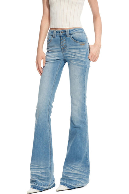 Stretch Slimming Bootcut Jeans