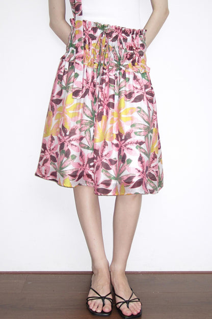 Vintage Garden Tencel Hemp Skirt