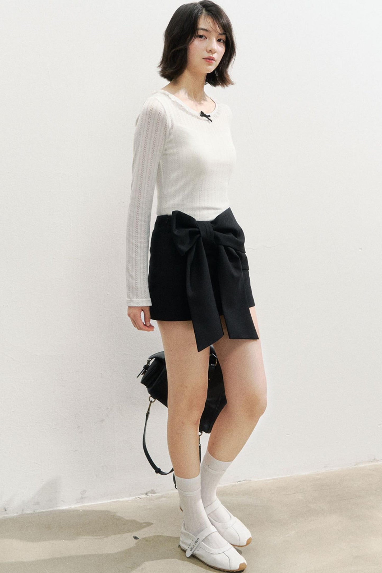 Bow Short Skirt