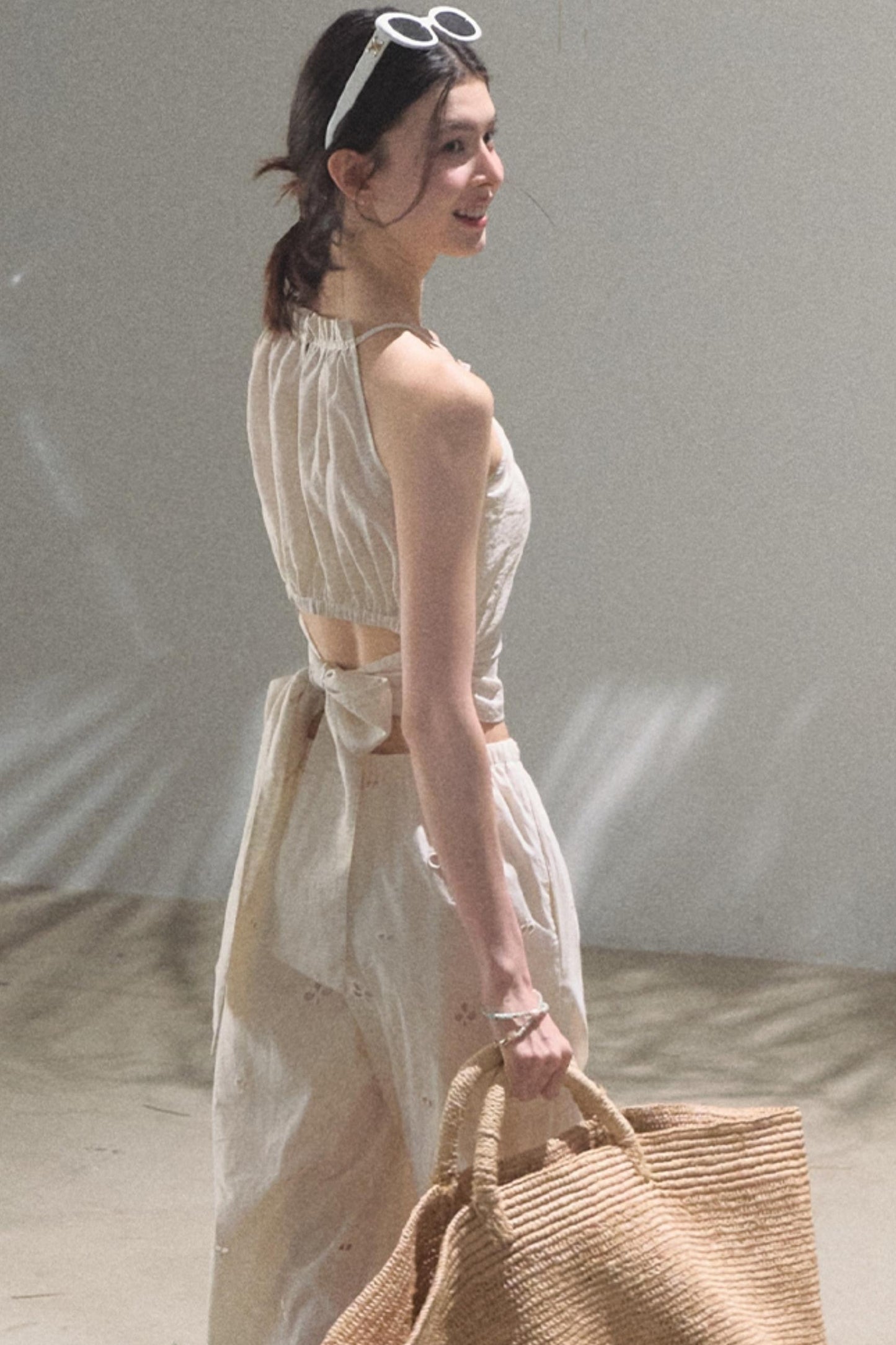 Self-Love Embroidered Summer Pants