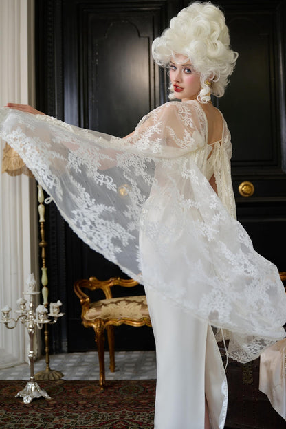 Enchanted Satin Sheath Dress Set