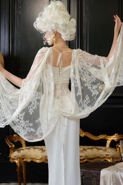 Enchanted Satin Sheath Dress Set