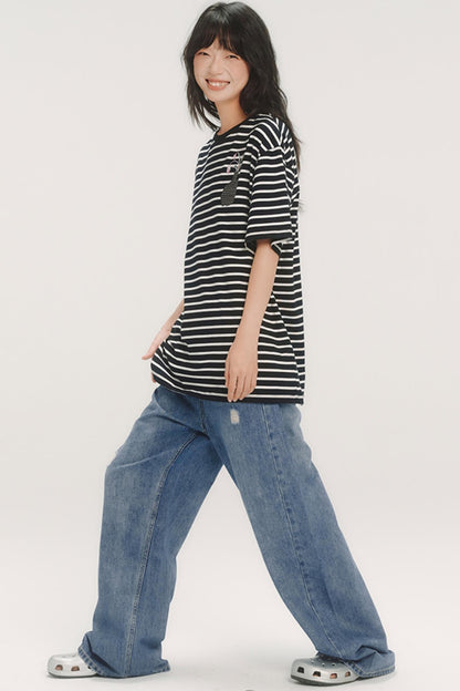 Modern Oversize Crew Neck Tee