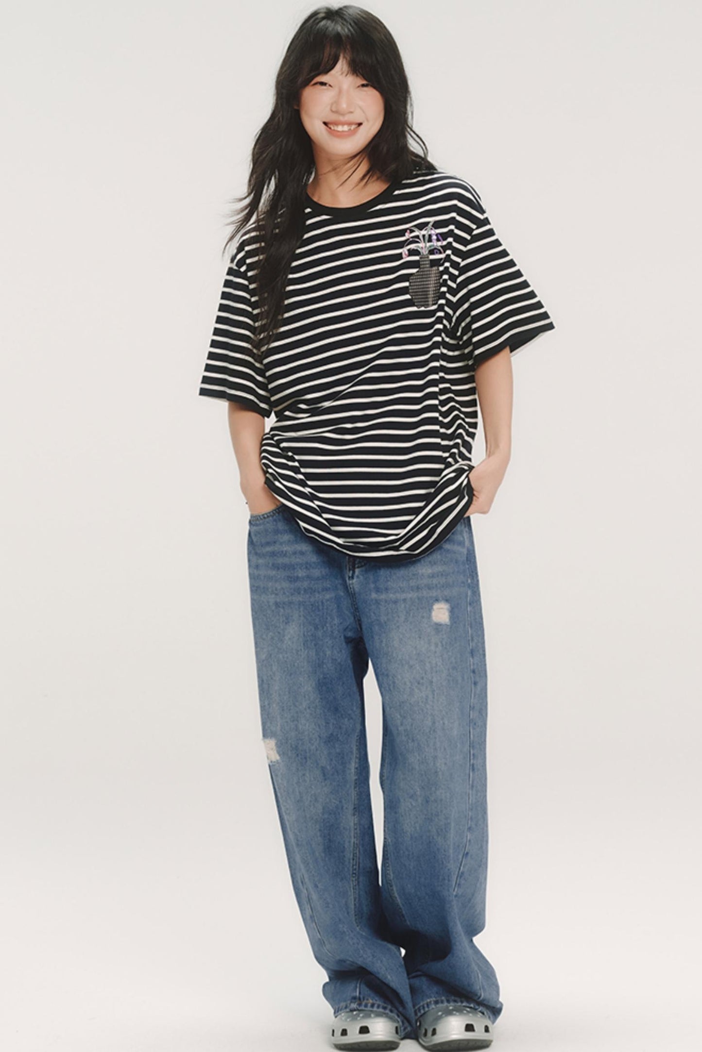 Modern Oversize Crew Neck Tee