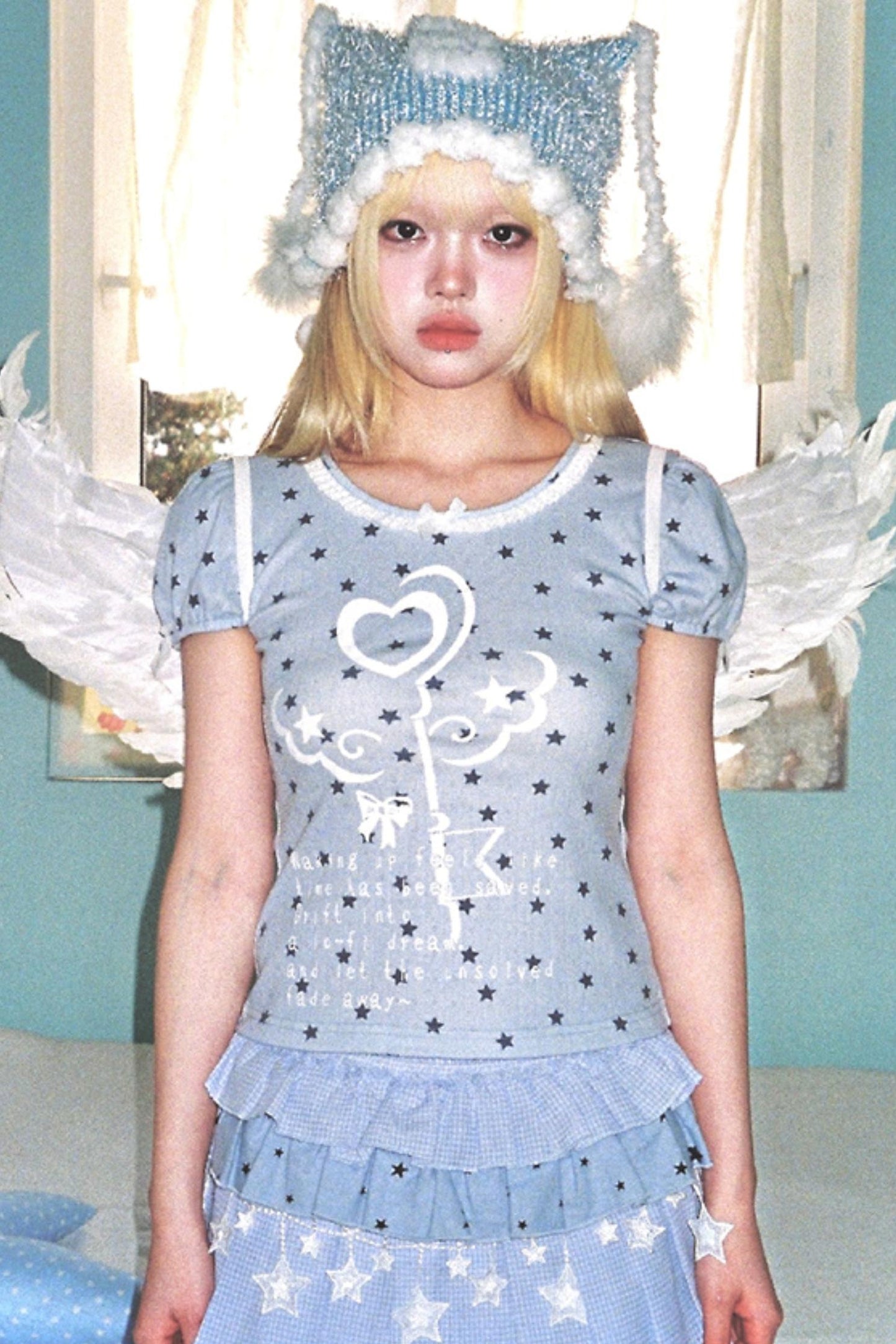 Blue Slim Magic T-Shirt