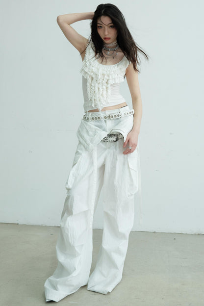 Romance Wooden Lace Top