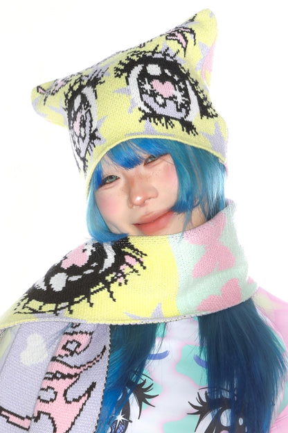 Cozy Cat Ear Beanie Hat