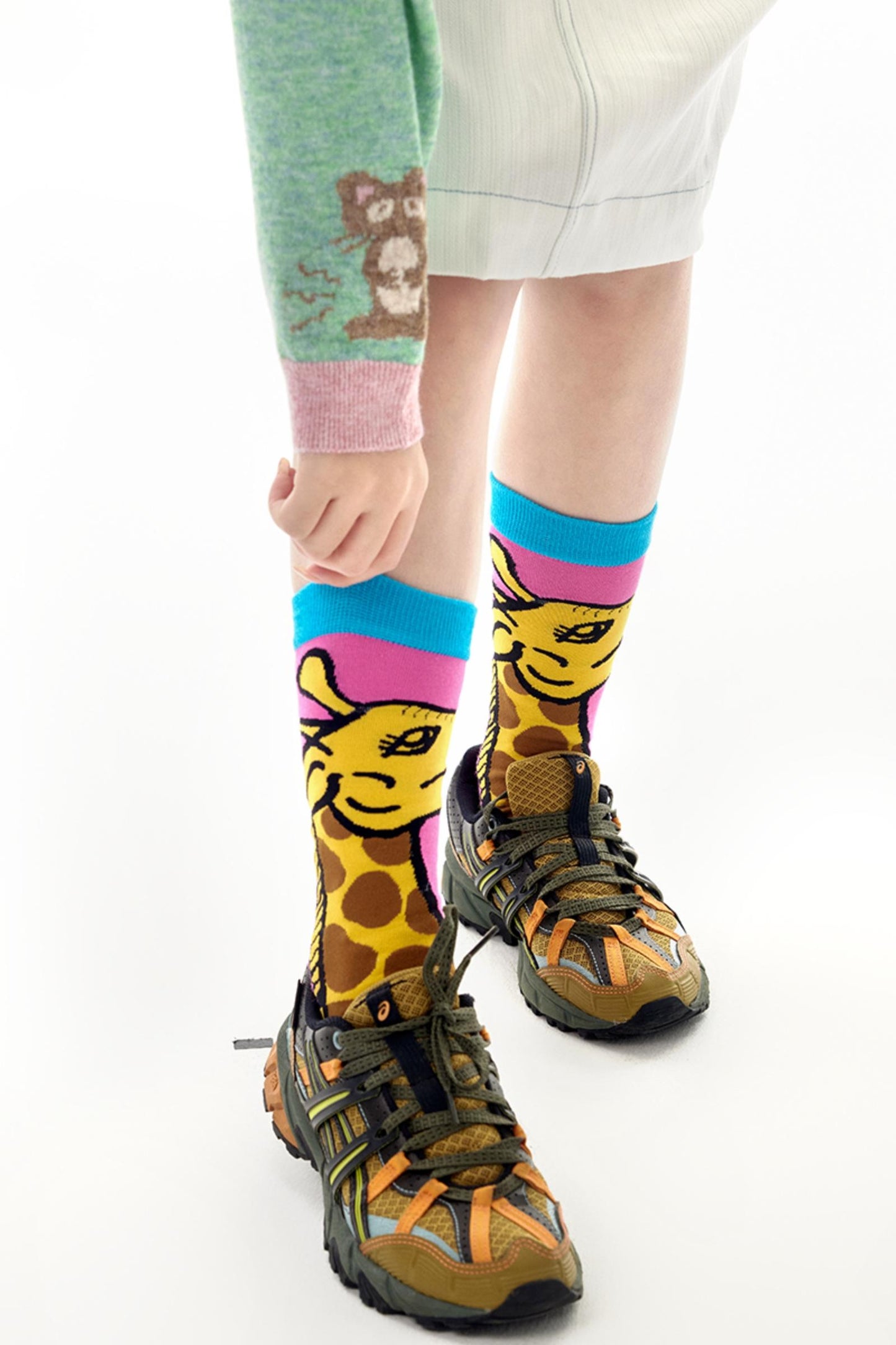 Style Giraffe Pattern Socks