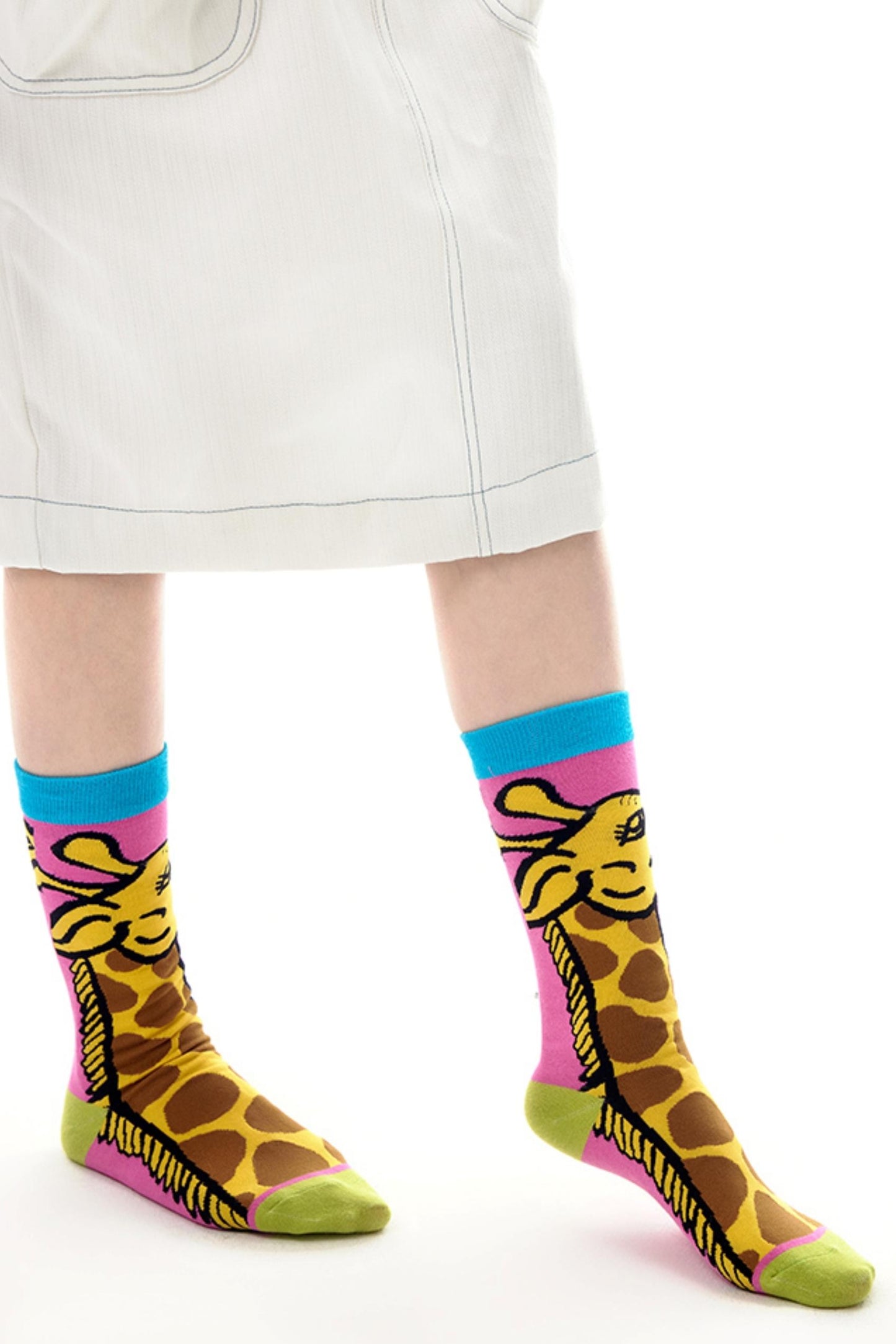 Style Giraffe Pattern Socks