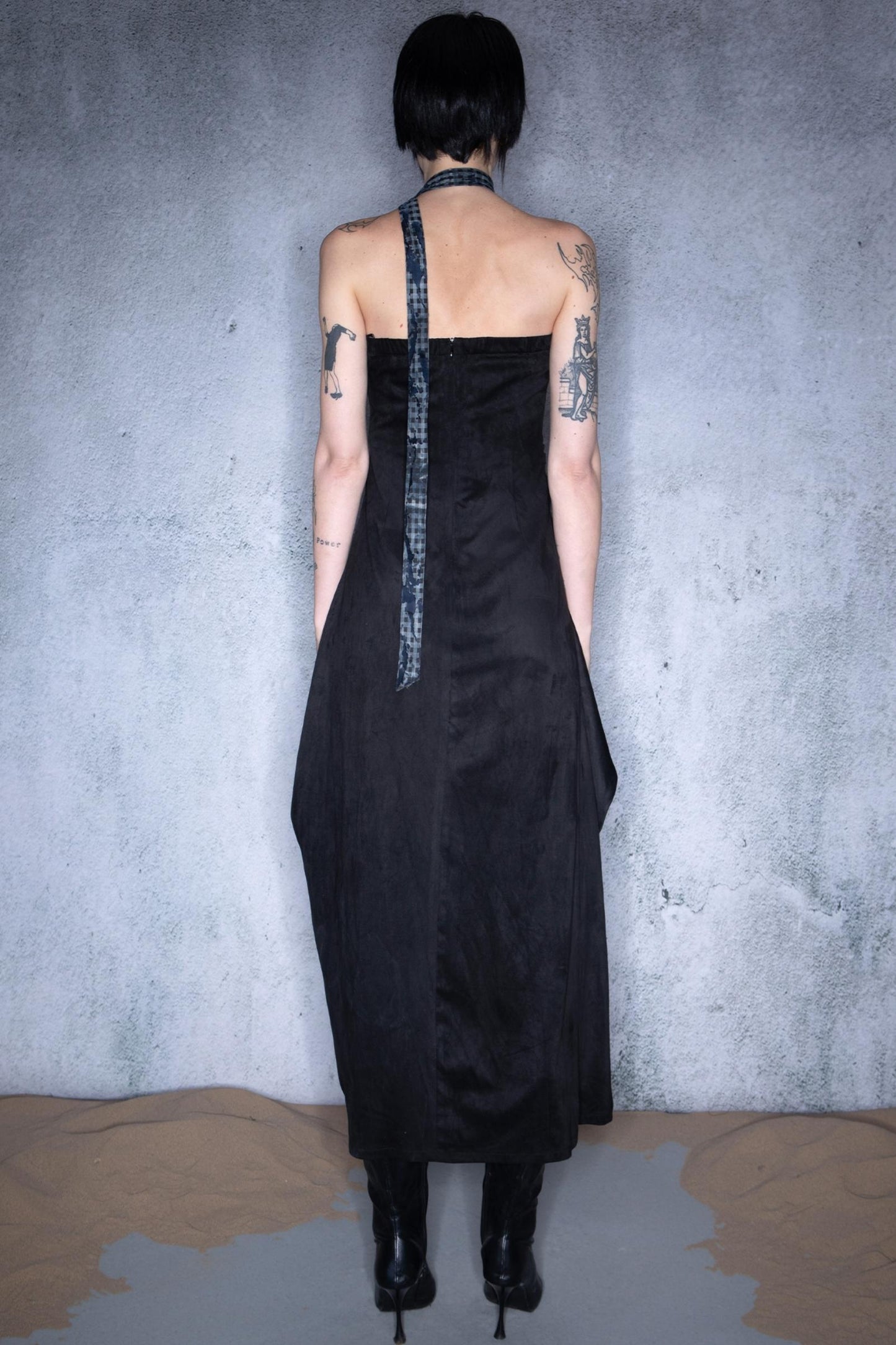 Patchwork Bustier Dress