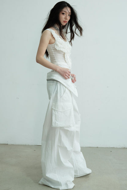 Romance Wooden Lace Top