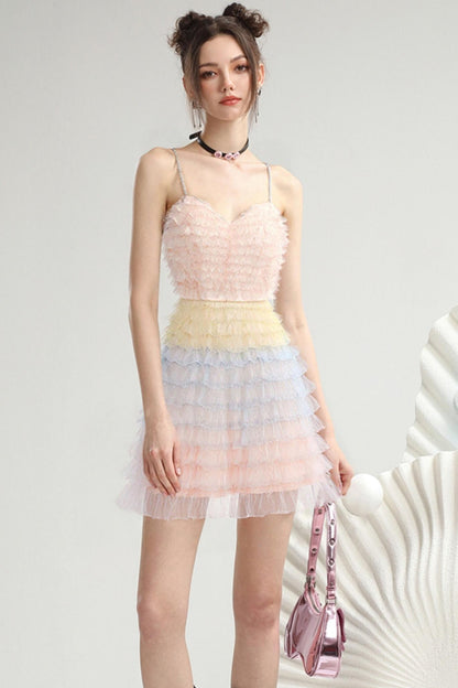 Pastel Ombre Camisole Dress