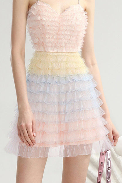 Pastel Ombre Camisole Dress