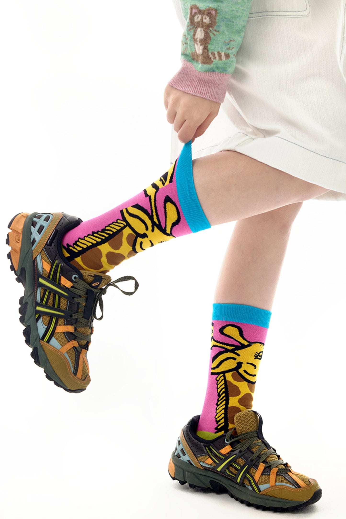 Style Giraffe Pattern Socks