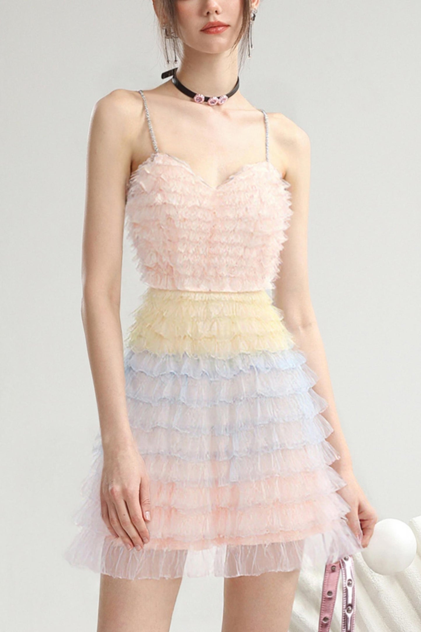 Pastel Ombre Camisole Dress