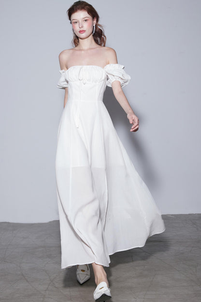 Elegant Sweetheart Neckline Maxi Dress