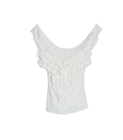Romance Wooden Lace Top