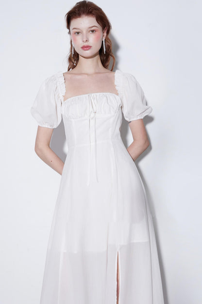 Elegant Sweetheart Neckline Maxi Dress