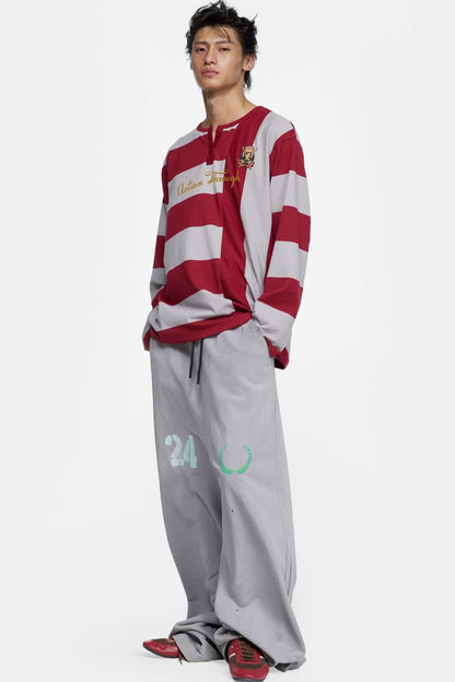 Street Dislocation Striped T-Shirt