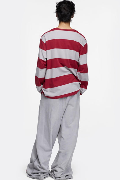 Street Dislocation Striped T-Shirt