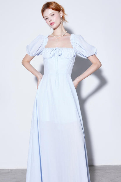 Elegant Sweetheart Neckline Maxi Dress