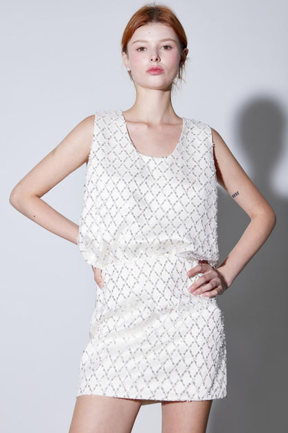 Luxe Gemstone Diamond Satin Set-Up