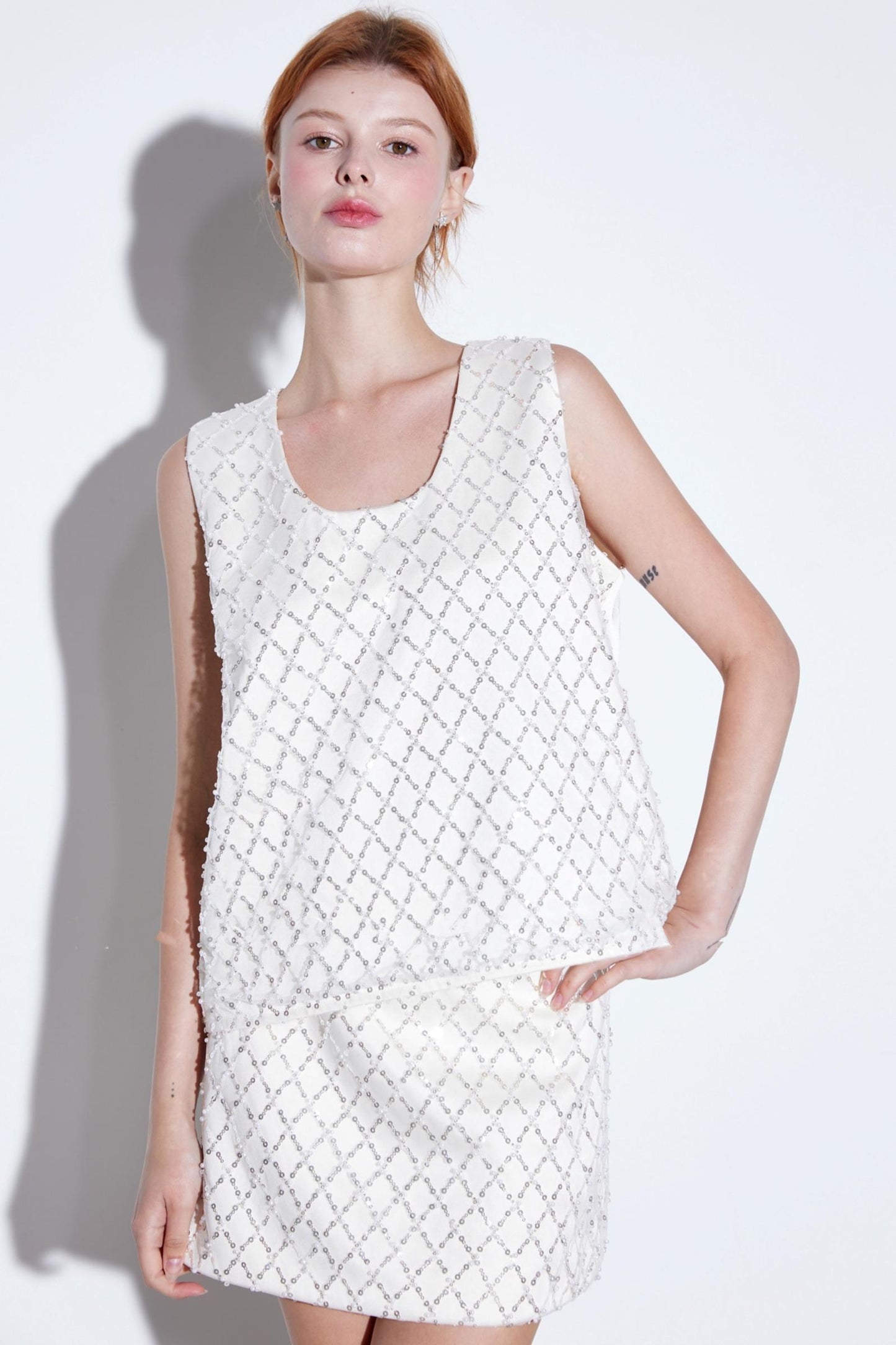 Luxe Gemstone Diamond Satin Set-Up